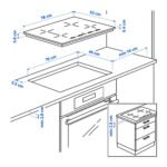 UTNÄMND Inductiekookplaat, IKEA 500 Zwart, 78CM Inbouw - Afbeelding 5