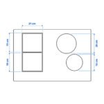 UTNÄMND Inductiekookplaat, IKEA 500 Zwart, 78CM Inbouw - Afbeelding 6