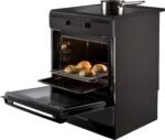 Inventum VFI6042ZWA - Vrijstaand inductie fornuis - Elektrische oven - 4 kookzones 60cm- 65 liter - zwart - Afbeelding 11