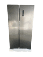 showmodel!! Fitelli KV436ISIL1 Amerikaanse koelkast Zilver grijs 90cm breed - Afbeelding 7