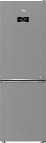 Beko B5RCNE3651HXB Koel-Vries Combinatie - 186 cm hoog - Grijs