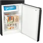 Inventum KV1500B Low Frost energiezuinige koel-vriescombinatie - 150 cm hoog - 174 liter - Energielabel D - Vrijstaand - Zwart - Afbeelding 9