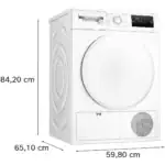Bosch WTH8300SNL Serie 4 AutoDry Warmtepompdroger 8kg - Afbeelding 7