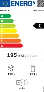 Inventum SKV4180B - Amerikaanse koelkast - Digitaal display - 4 deuren - Zwart - Afbeelding 4