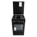 Fitelli FG5001ZW  Fornuis - Gas - breedte 50 cm - Zwarte kleur