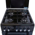 Fitelli FG5001ZW  Fornuis - Gas - breedte 50 cm - Zwarte kleur - Afbeelding 2