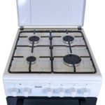 Fitelli FG5001WIT  Fornuis - Gas - breedte 50 cm - Witte kleur - Afbeelding 2