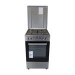 Fitelli FG5001RVS Fornuis - Gas - breedte 50 cm - Grijze kleur