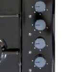 Fitelli GK60ZW Vrijstaand gaskookplaat 60 cm – 4 Gasbranders – Zwart – Elektrische Ontsteking – Stijlvol Design - Afbeelding 2