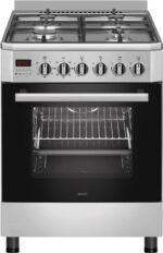 Wiggo - WO-E609R(XX) - Vrijstaand - Gasfornuis - Serie 9 - 60 cm - 66 Liter - 4 pitten - Energieklasse B