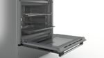 Bosch HKR39C250 - Serie 4 - Fornuis - Vrijstaande Elektrisch fornuis - 3D Hetelucht: gelijkmatige luchtverdeling - RVS - Afbeelding 3