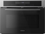 Inventum IMC4535RT- Inbouw combi-oven - Hetelucht - Magnetron - 45 cm hoog - Zwart/RVS