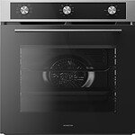 Inventum IOH6072RK- Inbouw oven - 60 cm hoog - Zwart/RVS