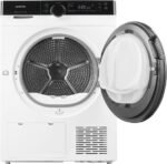 Inventum VDW9030W Wasdroger - 9kg - Warmtepompdroger - UV-hygiënefunctie - Energielabel B - Wit - Afbeelding 2