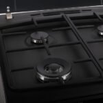 Inventum VFG6034WGZWA - Vrijstaand gasfornuis - Elektrische oven - 4 kookzones - 60 cm - Zwart - Afbeelding 5
