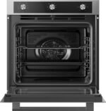 Inventum IOH6072RK- Inbouw oven - 60 cm hoog - Zwart/RVS - Afbeelding 4