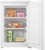 Inventum VR600 tafelmodel vriezer 98 liter - 60 cm breed - Energielabel D - Diepvries - Compact - Vrijstaand - 3 lades/2 plateaus - Wit - Afbeelding 3