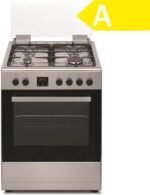 Koenic KFC 22416  Gasfornuis RVS 60cm