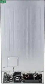B-keus!! Fitelli KV436ISIL1 Amerikaanse koelkast Zilver grijs 90cm breed - Afbeelding 6