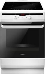 Inventum VFI6042WIT - Vrijstaand inductie fornuis - Elektrische oven - 4 kookzones 60cm- 65 liter - wit