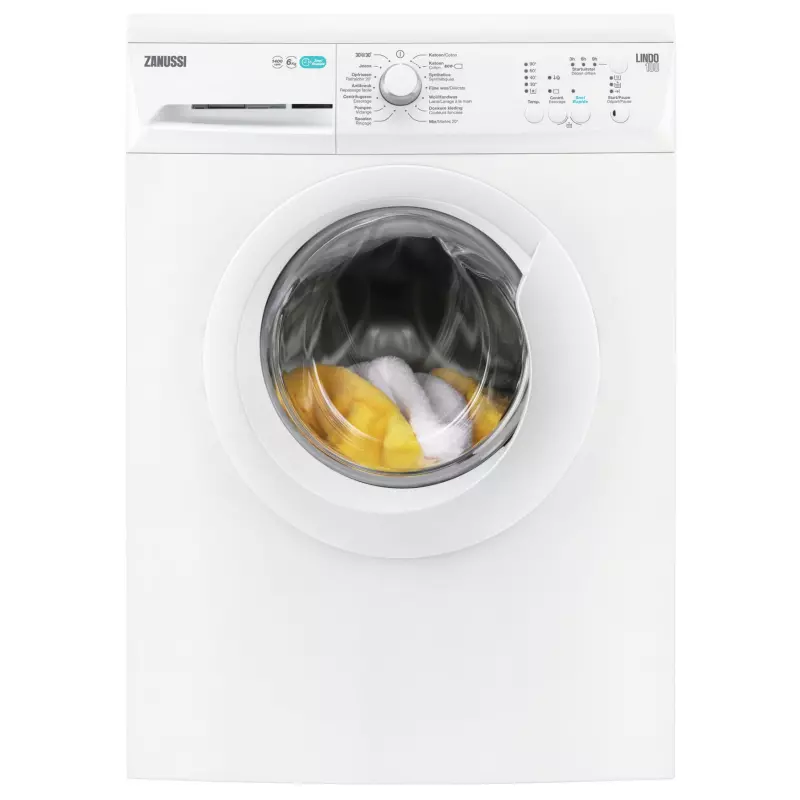 804149-zanussi-zwf61400w.webp Zanussi ZWF61400W Wasmachine 1400t 6kg - Afbeelding 1