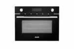Fitelli IOMA35ZW1 Inbouw Combi Magnetron – Hetelucht, Grill en Magnetron 45 cm hoog Zwart