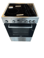 B-keus!! Fitelli FI6001RVS Inductie Fornuis Vrijstaand 60 cm – Boosterfunctie – met Heteluchtoven –  RVS-2 fase - Afbeelding 3