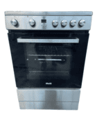 B-keus!! Fitelli FI6001RVS Inductie Fornuis Vrijstaand 60 cm – Boosterfunctie – met Heteluchtoven –  RVS-2 fase - Afbeelding 2