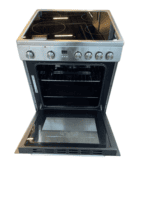 B-keus!! Fitelli FI6001RVS Inductie Fornuis Vrijstaand 60 cm – Boosterfunctie – met Heteluchtoven –  RVS-2 fase - Afbeelding 4