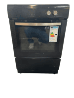 B-keus!! Proff Inductie Fornuis Vrijstaand 60 cm – Boosterfunctie – met Heteluchtoven – Digitale Timer – Zwart - Afbeelding 2