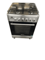 Wiggo - WO-E609R(XX) - Vrijstaand - Gasfornuis - Serie 9 - 60 cm - 66 Liter - 4 pitten - Energieklasse B - Afbeelding 3