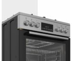 Beko FBE6133XS NL gas fornuis met 4 branders, rvs - Afbeelding 5