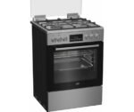 Beko FBE6133XS NL gas fornuis met 4 branders, rvs - Afbeelding 2
