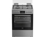 Beko FBE6133XS NL gas fornuis met 4 branders, rvs