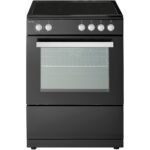 Etna FIV560ZWA inductie fornuis met 4 zones, Zwart
