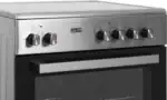 Showmodel !! Fitelli FK6001RVS-Keramisch fornuis RVS-60CM met heteluchtoven - 2 Fasen - Afbeelding 6