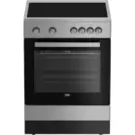 Beko FSM67010GX Keramisch Fornuis met 4 zones RVS