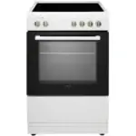 PELGRIM PFI7160WIT 60 cm Inductie fornuis met 4 zones, wit