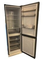 Luxe Fitelli KV314GLZW02 Koel-vriescombinatie-Glazen voorkant -No-frost-185cm hoog-60cm breed-kleur zwart - Afbeelding 7