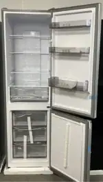 Fitelli KV344INOX01 Koel-vriescombinatie No-frost 195cm hoog 60cm breed-kleur RVS Grijs - Afbeelding 8