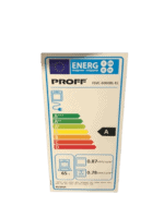 showmodel:Proff FSVC-6060BL-EC keramisch vrijstaand fornuis Zwart 60CM breed 2 Fasen - Afbeelding 7