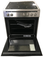 Proff FSVC-6060X-EC keramisch vrijstaand fornuis Grijs 60CM breed 2 Fasen - Afbeelding 5