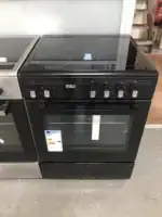 Showmodel!! Fitelli FK6001ZW Keramisch Vrijstaand Fornuis Zwart 60CM - Afbeelding 8