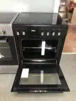 Showmodel!! Fitelli FK6001ZW Keramisch Vrijstaand Fornuis Zwart 60CM - Afbeelding 9
