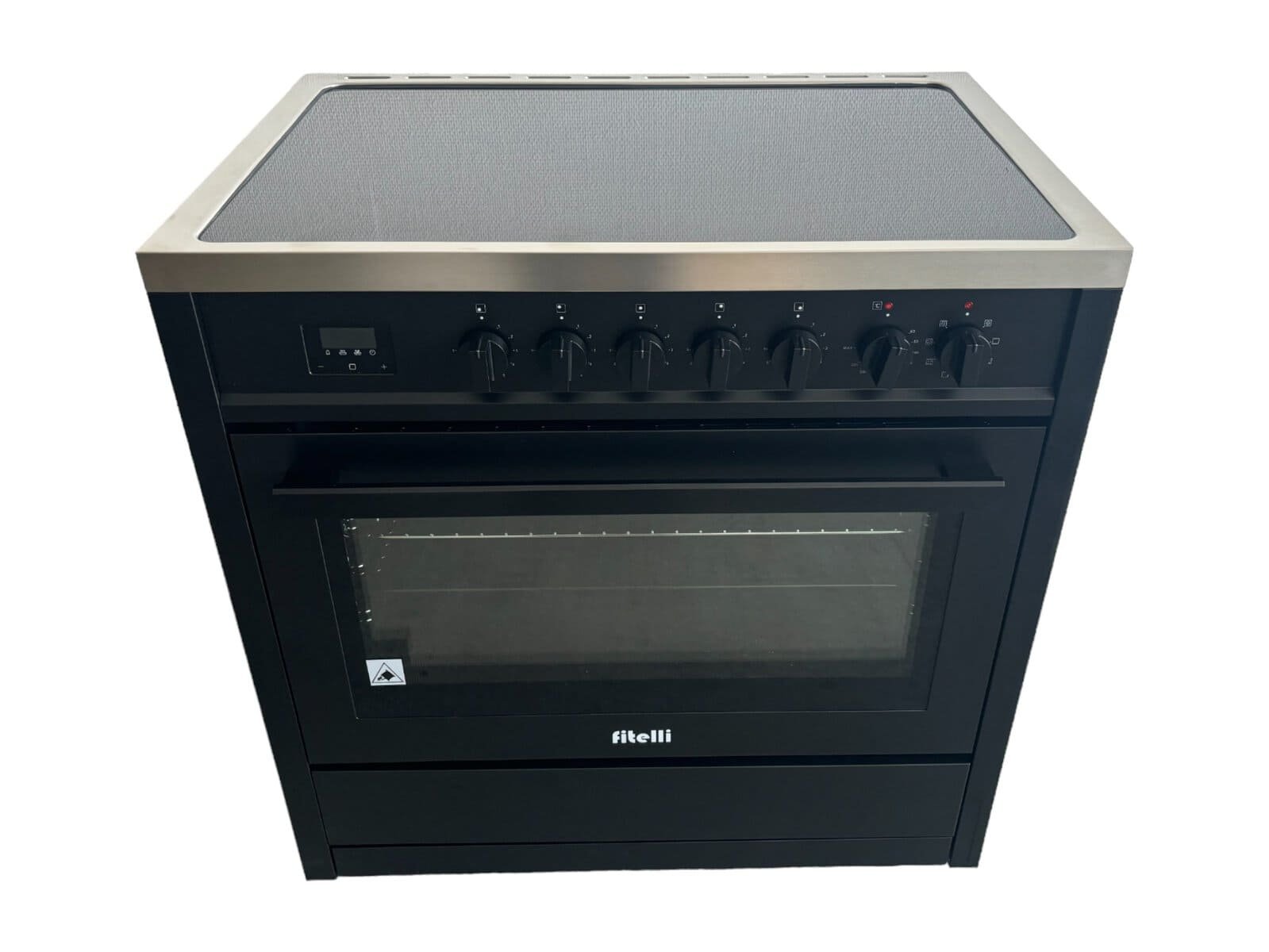 IMG_59311-Photoroom.jpg Schade!! Fitelli FI9001ZW Luxe Inductie Fornuis 90CM - Afbeelding 1