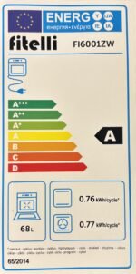 Fitelli FI6001ZW inductiefornuis – 60 cm – zwart – 2/3 fasen - Afbeelding 8