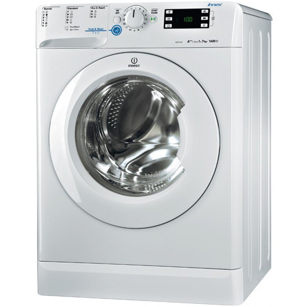 INDESIT_XWE71683XWEU-1000x1000-1.jpg Indesit XWE 71683 Wasmachine 7kg 1600toeren - Afbeelding 1