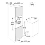 Outlet!! ATAG KD63088A Inbouw koelkast t/m 88 cm - Afbeelding 2