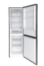Mega aanbieding !! Fitelli KV327DG01 Koel-vriescombinatie No-frost 185cm hoog 60cm breed kleur donkergrijs RVS - Afbeelding 4