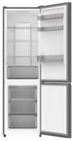 Fitelli KV314SIL01 Koelvriescombinatie No-frost 185cm hoog 60cm breed kleur zilvergrijs - Afbeelding 2